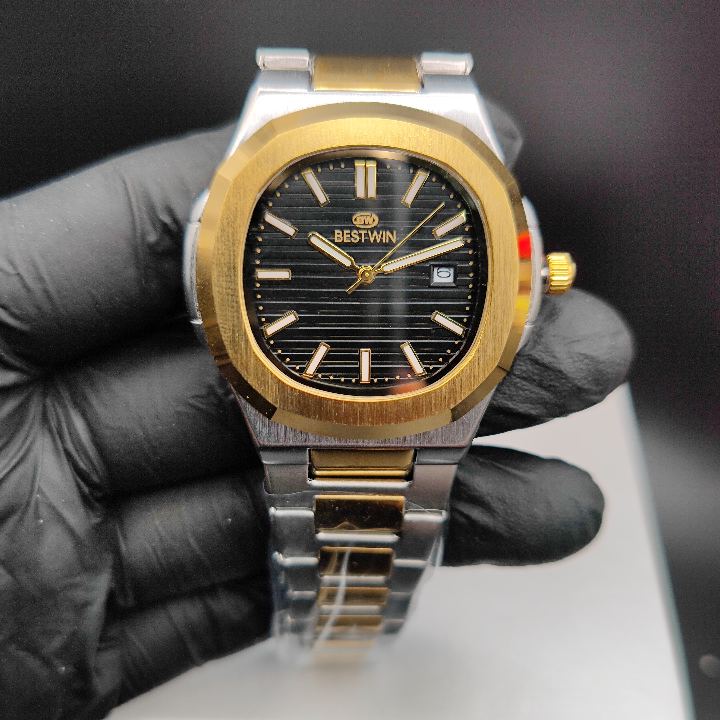 Bestwin Original Watch | Premium Black & Gold Dial