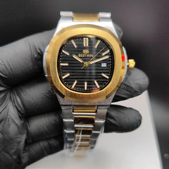 Bestwin Original Watch | Premium Black & Gold Dial