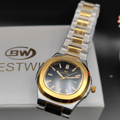 Bestwin Original Watch | Premium Black & Gold Dial