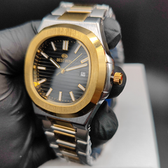 Bestwin Original Watch | Premium Black & Gold Dial