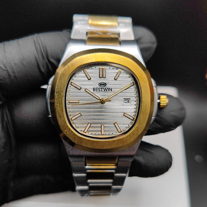 Bestwin Original Watch | Elegant Gold & White Dial