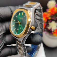 Bestwin Watch – Verified Original | Gold & Green Combo